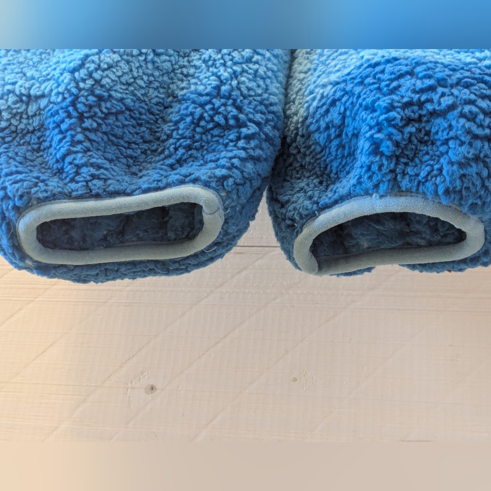 🐻‍❄️ L.L. Bean Bunting Baby Boy Cozy Blue Striped Bear; Size: 3-6 Months - Picture 10 of 12